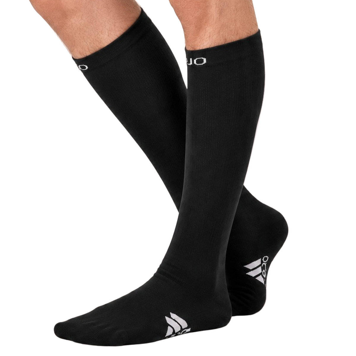 Knee-High Athletic Compression Socks for Men 15-20mmHg, A106