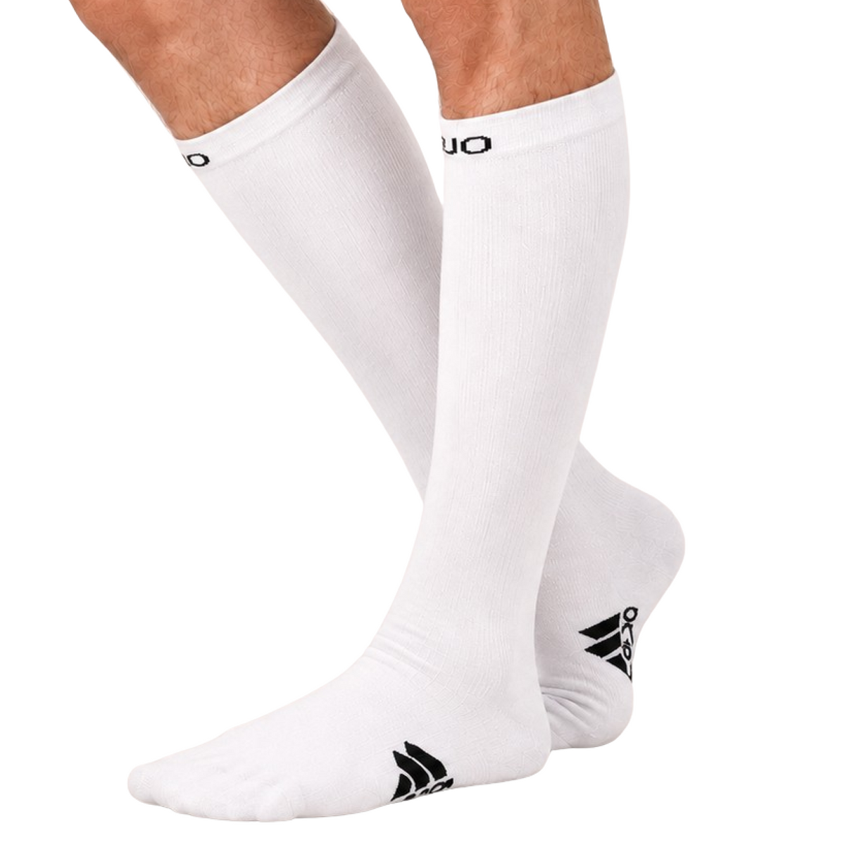Knee-High Athletic Compression Socks for Men 15-20mmHg, A106