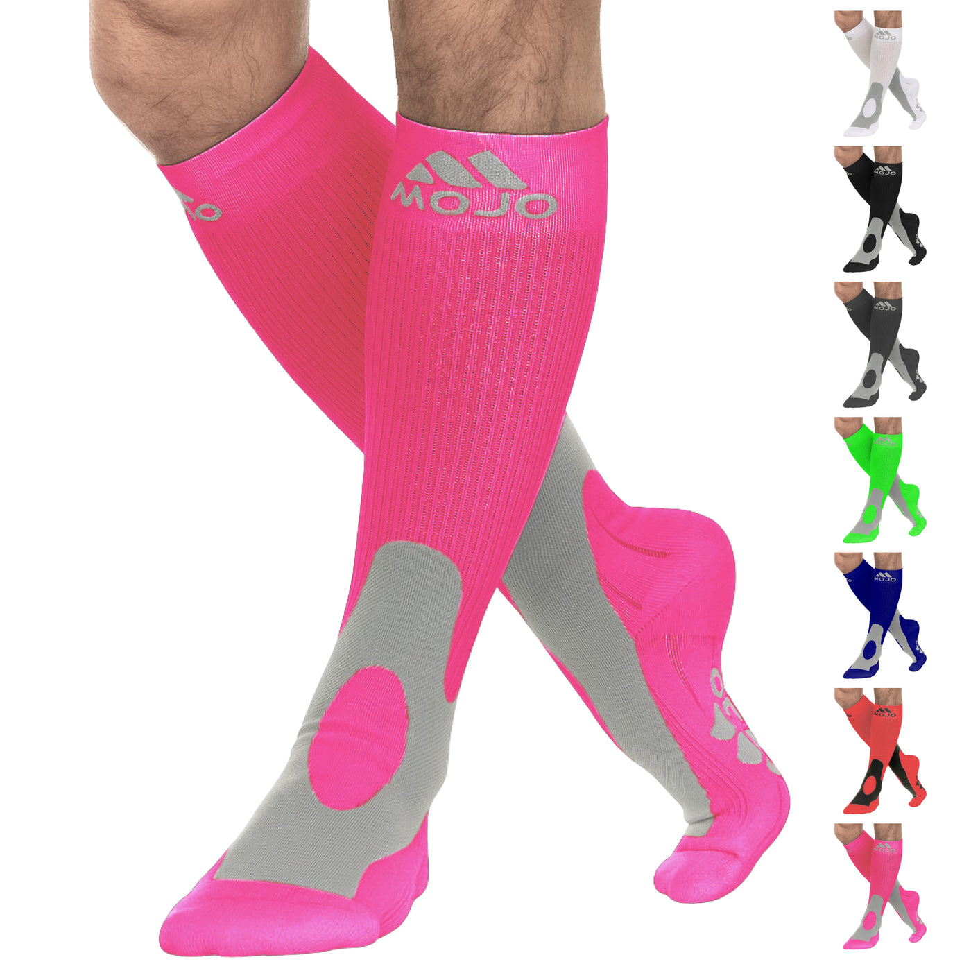 Elite Coolmax Performance & Recovery Compression Socks for Men 20-30mmHg, A601