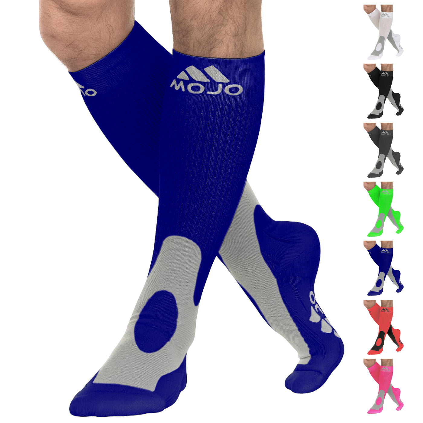 Elite Coolmax Performance & Recovery Compression Socks for Men 20-30mmHg, A601