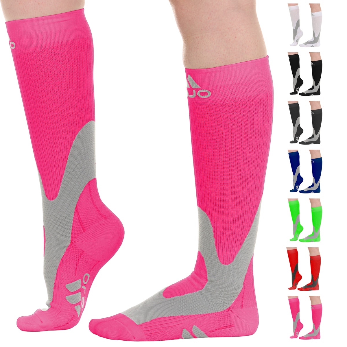 Elite Coolmax Performance & Recovery Compression Socks for Women 20-30mmHg, A601