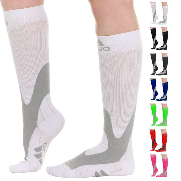 Elite Coolmax Performance & Recovery Compression Socks for Women 20-30mmHg, A601