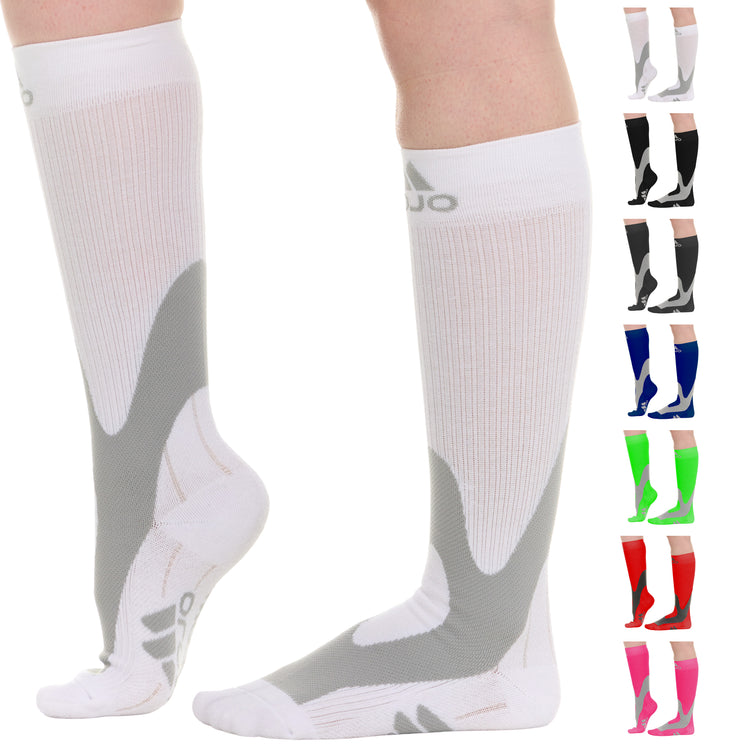 Elite Coolmax Performance & Recovery Compression Socks for Women 20-30mmHg, A601