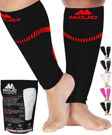 Plus-Size Firm-Support Compression Calf Sleeves for Women 20-30mmHg, A604