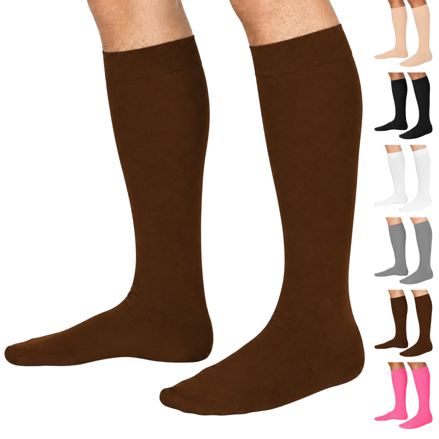 Closed-Toe Lymphatic Compression Socks for Men 20-30mmHg, A201