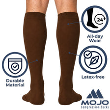 Closed-Toe Lymphatic Compression Socks for Men 20-30mmHg, A201