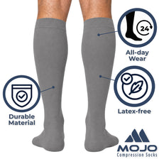 Closed-Toe Lymphatic Compression Socks for Men 20-30mmHg, A201