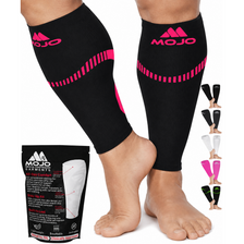 Plus-Size Firm-Support Compression Calf Sleeves for Men 20-30mmHg, A604