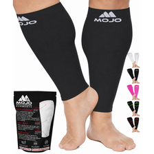 Plus-Size Firm-Support Compression Calf Sleeves for Men 20-30mmHg, A604