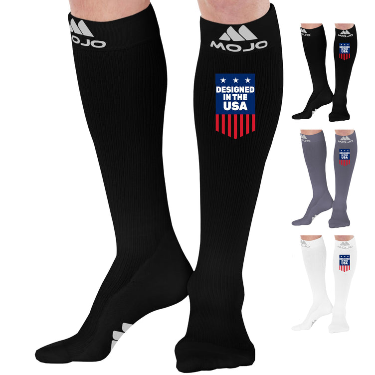 Elite Coolmax Recovery Compression Socks for Men 20-30mmHg, M809