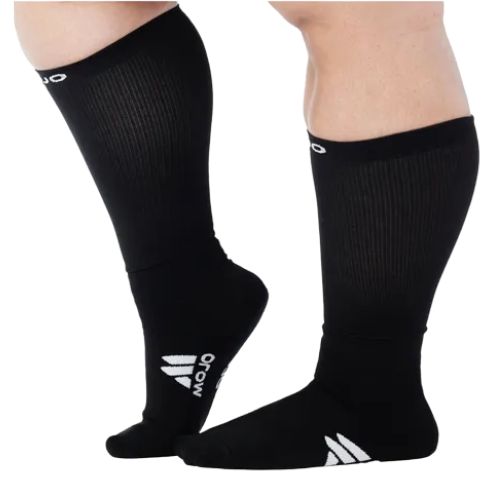 Mojo Coolmax Compression Crew Socks - Firm Support for Women 20-30mmHg, M840