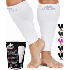 Plus-Size Firm-Support Compression Calf Sleeves for Men 20-30mmHg, A604
