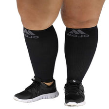 Plus-Size Firm-Support Compression Calf Sleeves for Men 20-30mmHg, A604