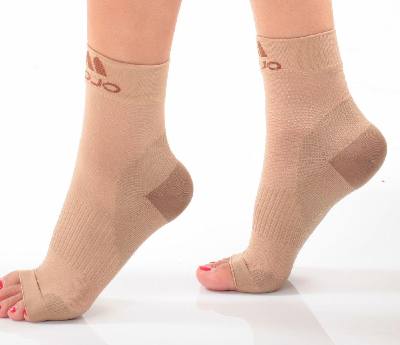 Plantar Fasciitis Open- and Closed-Toe Ankle Compression Socks for Women 30-40mmHg, M806