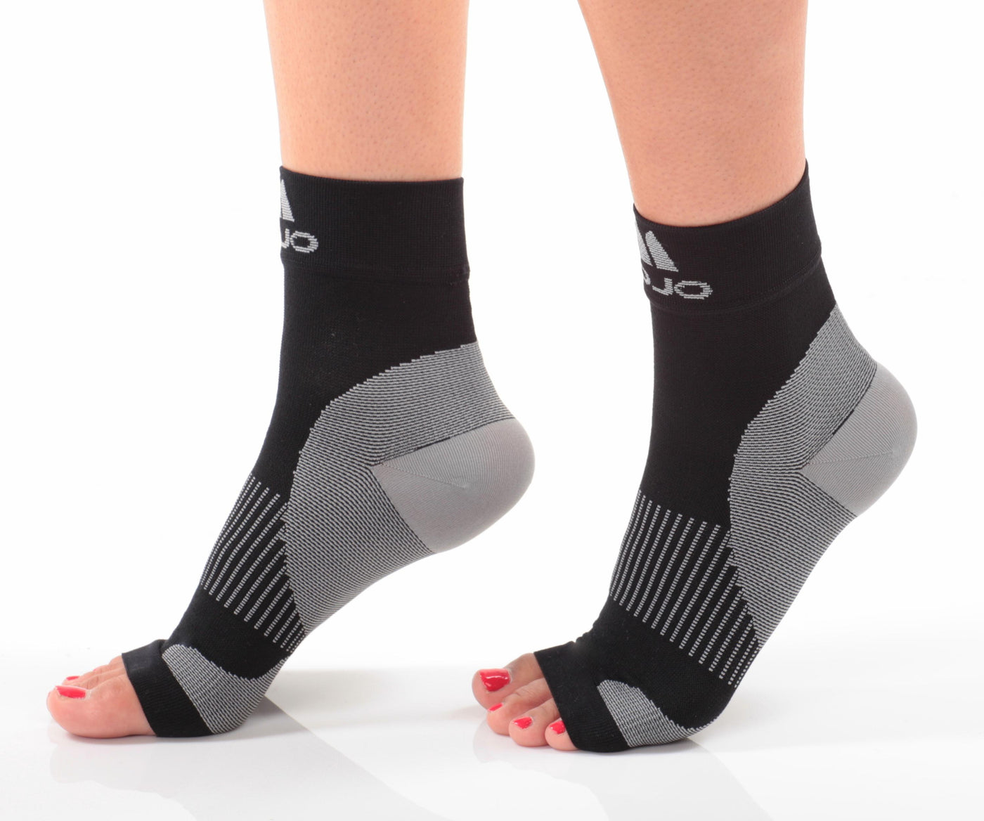 Plantar Fasciitis Open and Closed Toe Ankle Compression Socks for Women 30-40mmHg, M806