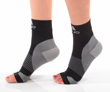 Plantar Fasciitis Open and Closed Toe Ankle Compression Socks for Women 30-40mmHg, M806
