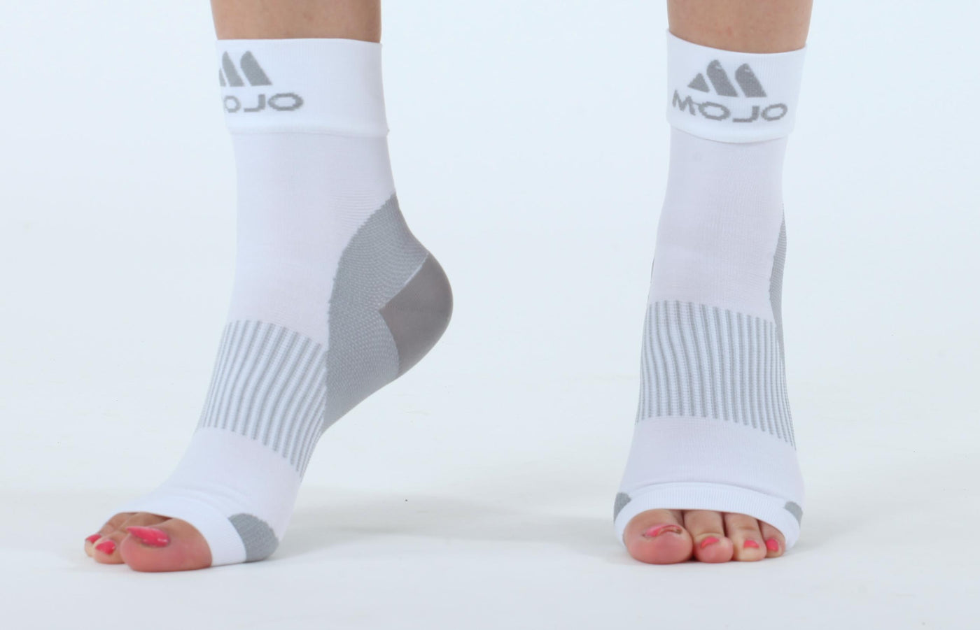 Plantar Fasciitis Open- and Closed-Toe Ankle Compression Socks for Women 30-40mmHg, M806