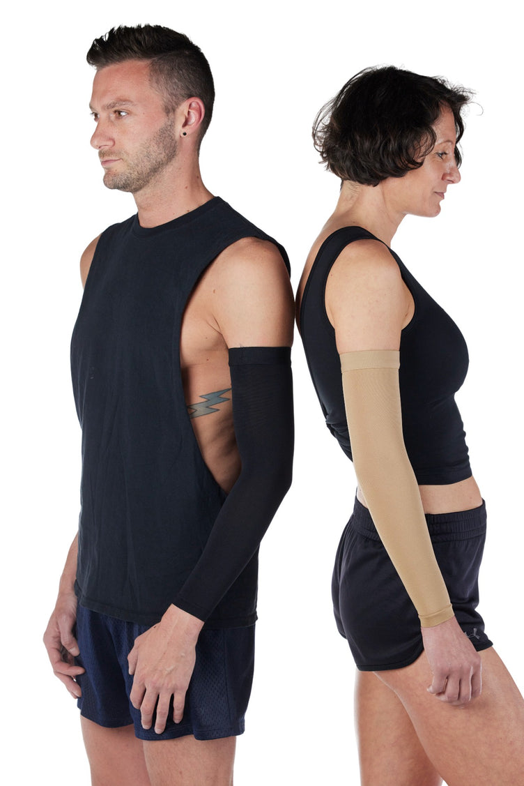 Mojo Compression Opaque Lymphedema Arm Sleeve for Women 20-30mmHg, M813